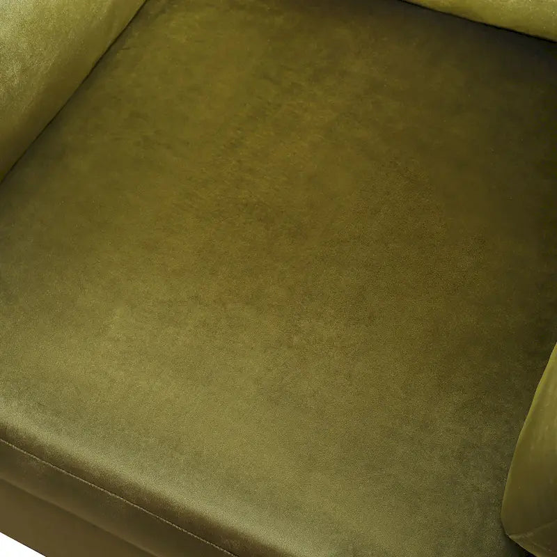 37 Accent Chair with Plastic Legs and Decorative Pillows