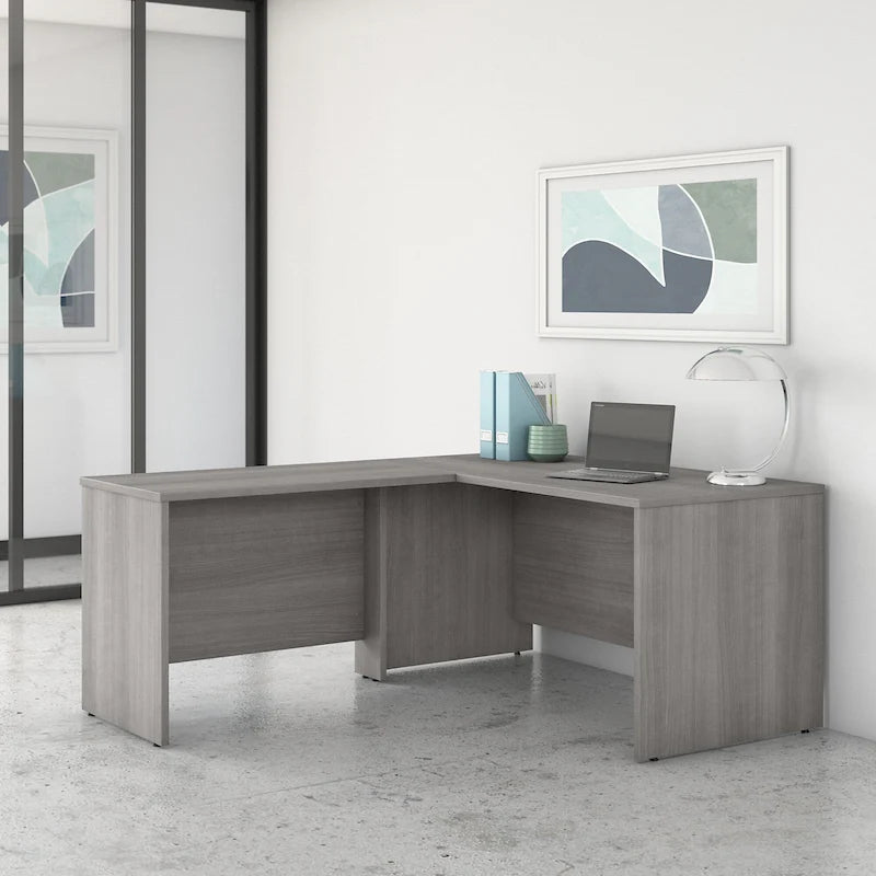 60W L Shaped Desk with 42W Return