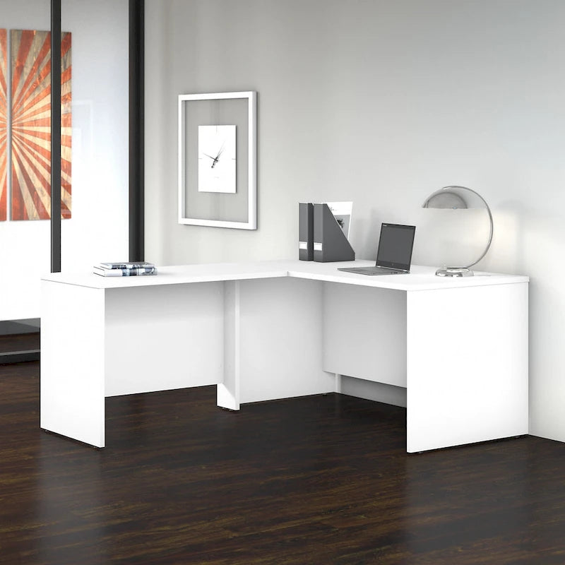 60W L Shaped Desk with 42W Return
