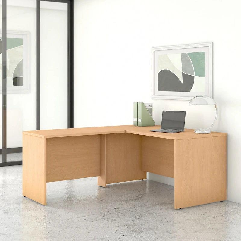 60W L Shaped Desk with 42W Return