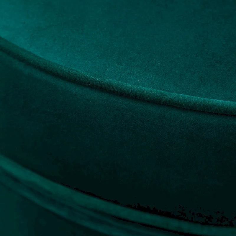 Contemporary Velvet Swivel Accent Chair, Blue