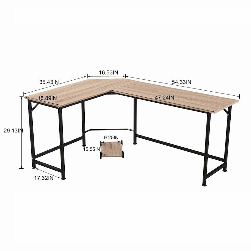 Corner L-Shape Gaming Desk