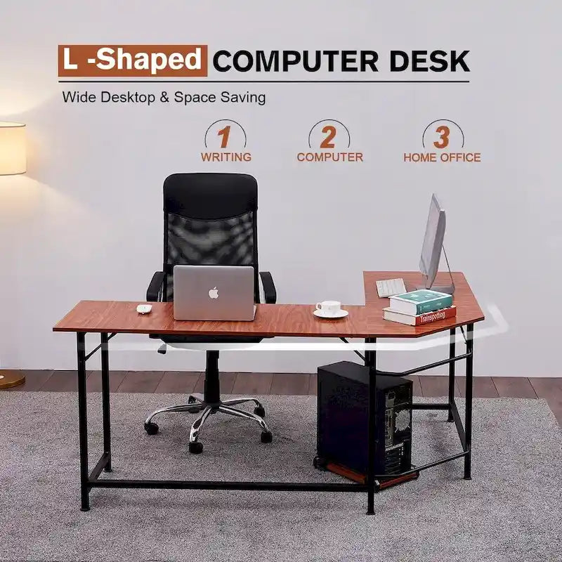 Corner L-Shape Gaming Desk