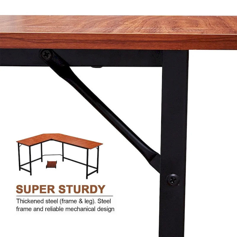 Corner L-Shape Gaming Desk