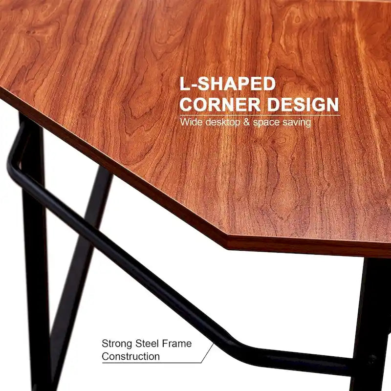 Corner L-Shape Gaming Desk