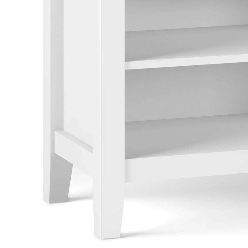 SOLID WOOD 24 inch Wide Bedside Nightstand Table