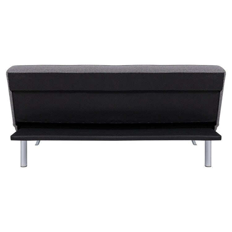 Modern Comfort Futon Sofa Bed, Tufted, Convertible, Linen Fabric, 750 lbs Weight Capacity