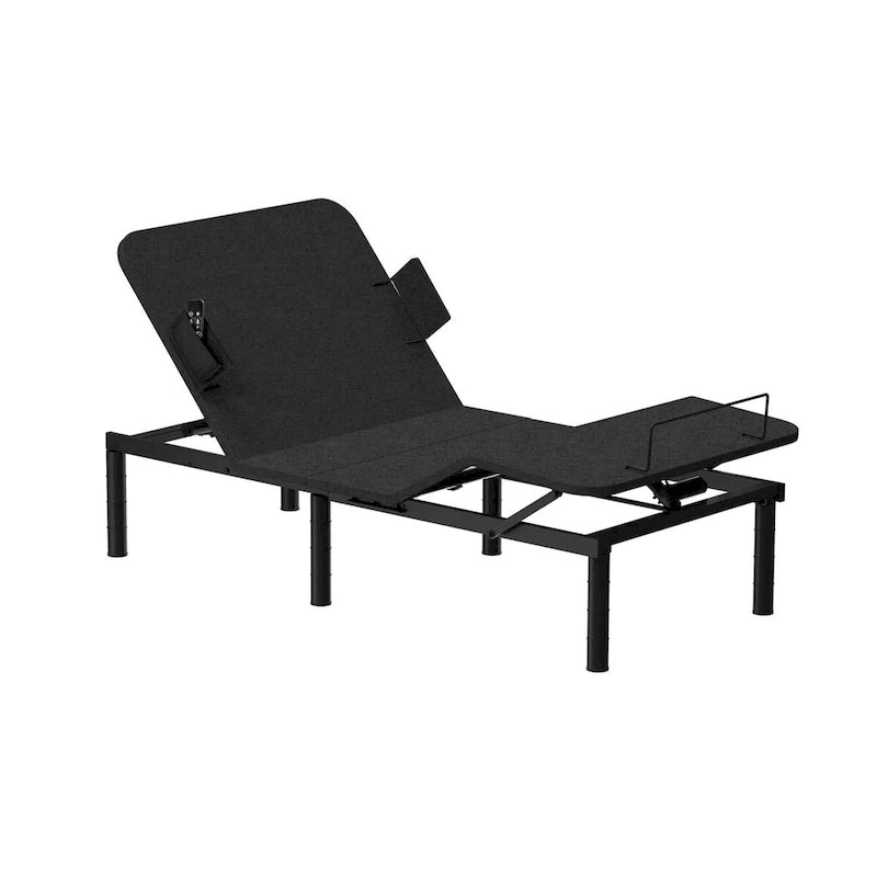 Twin XL/Queen/Split King Size Adjustable Bed Frame, Zero Clearance, Zero Gravity, Mattress Holder