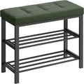 Entryway Bench with Cushion - 12.2D x 31.9W x 19.3H