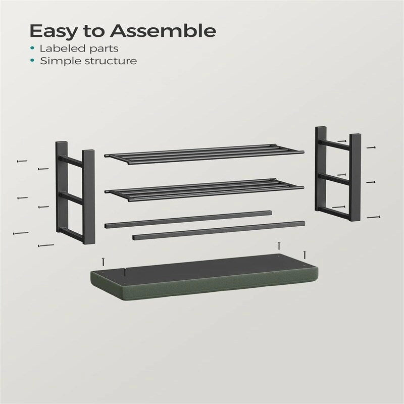 Entryway Bench with Cushion - 12.2D x 31.9W x 19.3H