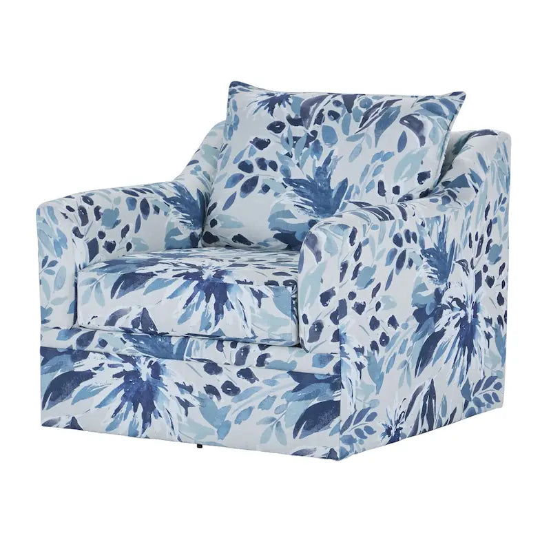 Pillow Back Swivel Chair