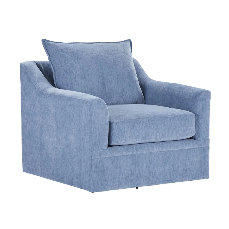 Pillow Back Swivel Chair