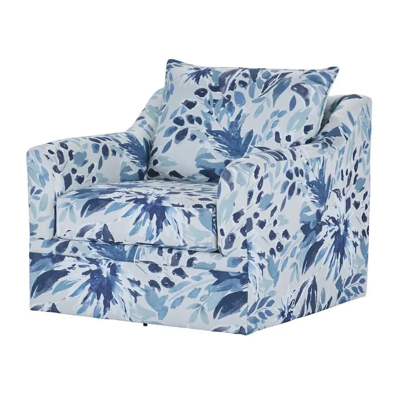 Pillow Back Swivel Chair