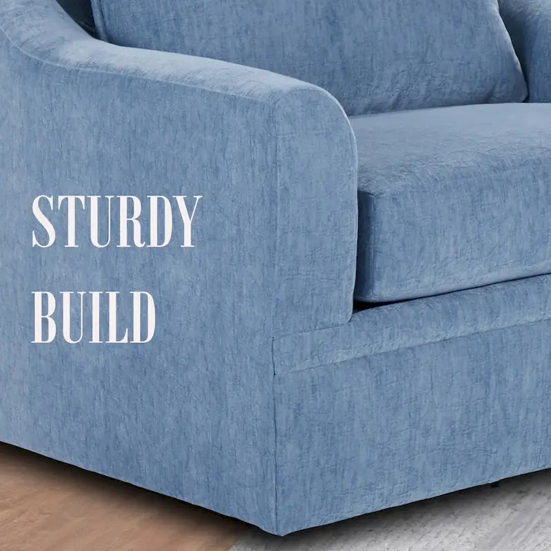 Pillow Back Swivel Chair