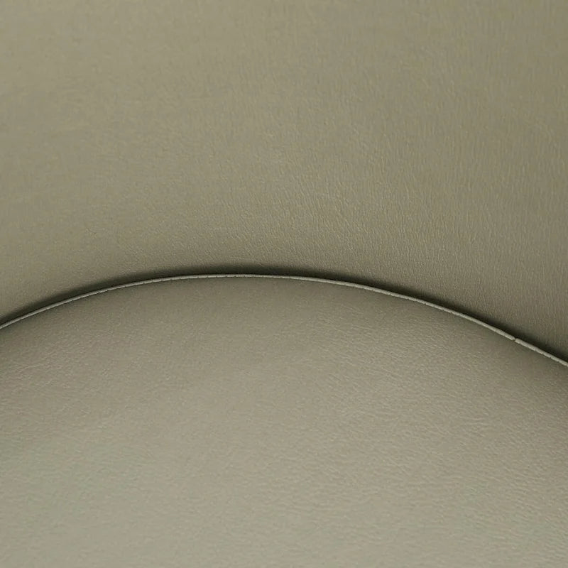 Upholstered Faux Leather Dining Chair with Powder Coated Steel Legs
