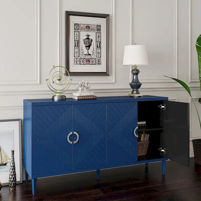 59 Modern and practical 4 doors entry storage cabinet