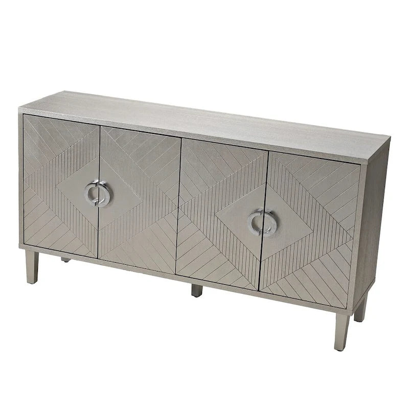 59 Modern and practical 4 doors entry storage cabinet
