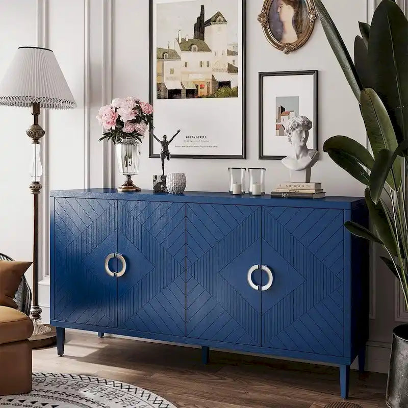 59 Modern and practical 4 doors entry storage cabinet