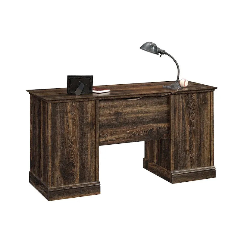 Executive Desk with Spacious Top, Drawers and Adjustable Shelving for Home Office