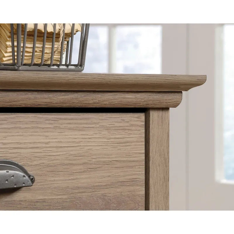 Executive Desk with Spacious Top, Drawers and Adjustable Shelving for Home Office