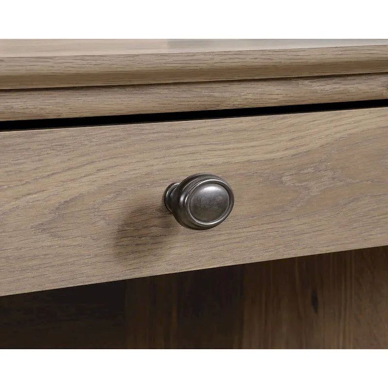 Executive Desk with Spacious Top, Drawers and Adjustable Shelving for Home Office