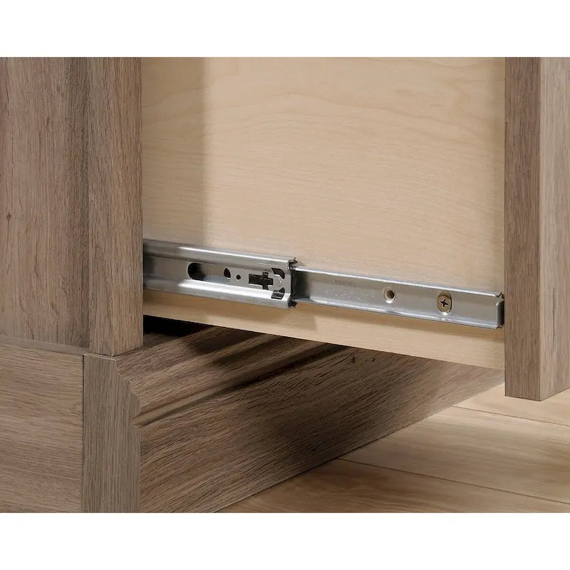 Executive Desk with Spacious Top, Drawers and Adjustable Shelving for Home Office