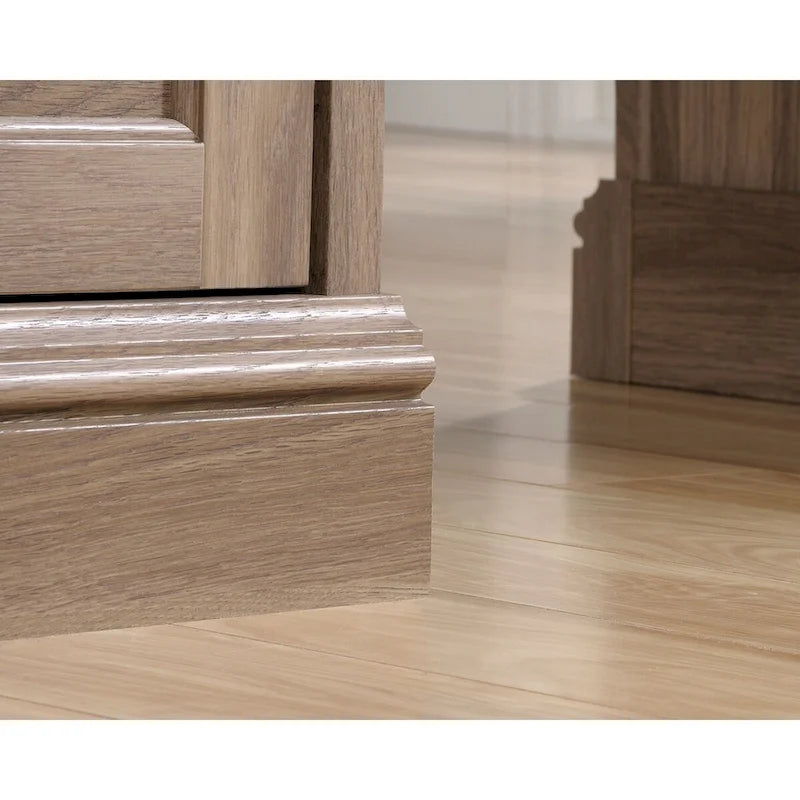 Executive Desk with Spacious Top, Drawers and Adjustable Shelving for Home Office