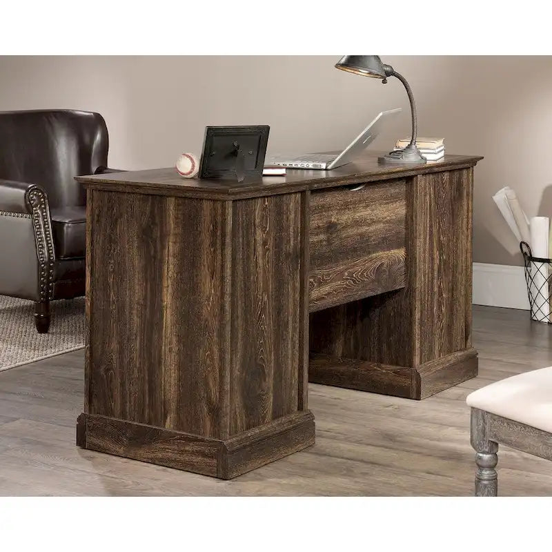 Executive Desk with Spacious Top, Drawers and Adjustable Shelving for Home Office