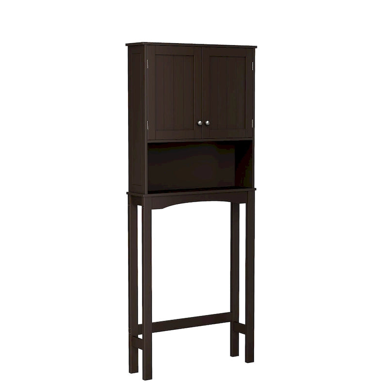 Over the Toilet Bathroom Spacesaver Wall Medicine Storage Cabinet with Adjustable Shelf