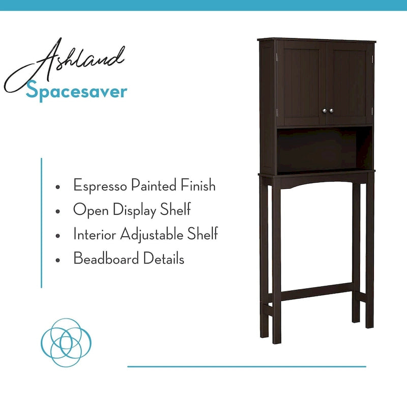 Over the Toilet Bathroom Spacesaver Wall Medicine Storage Cabinet with Adjustable Shelf