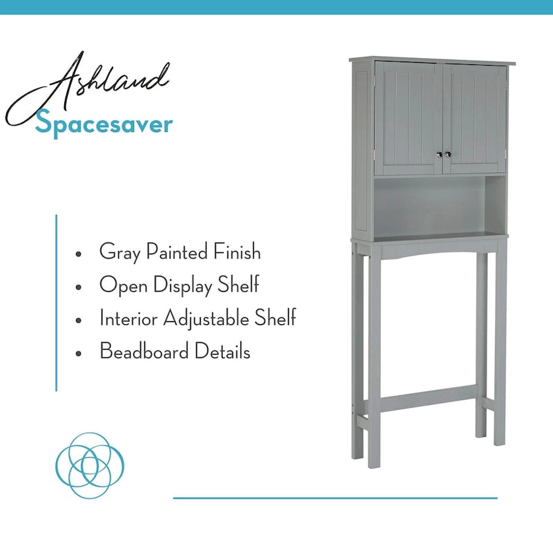 Over the Toilet Bathroom Spacesaver Wall Medicine Storage Cabinet with Adjustable Shelf
